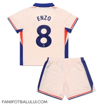 Chelsea Enzo Fernandez #8 Echipament de Fotbal Replică 2024-25 Copii Deplasare (+ Șorturi)